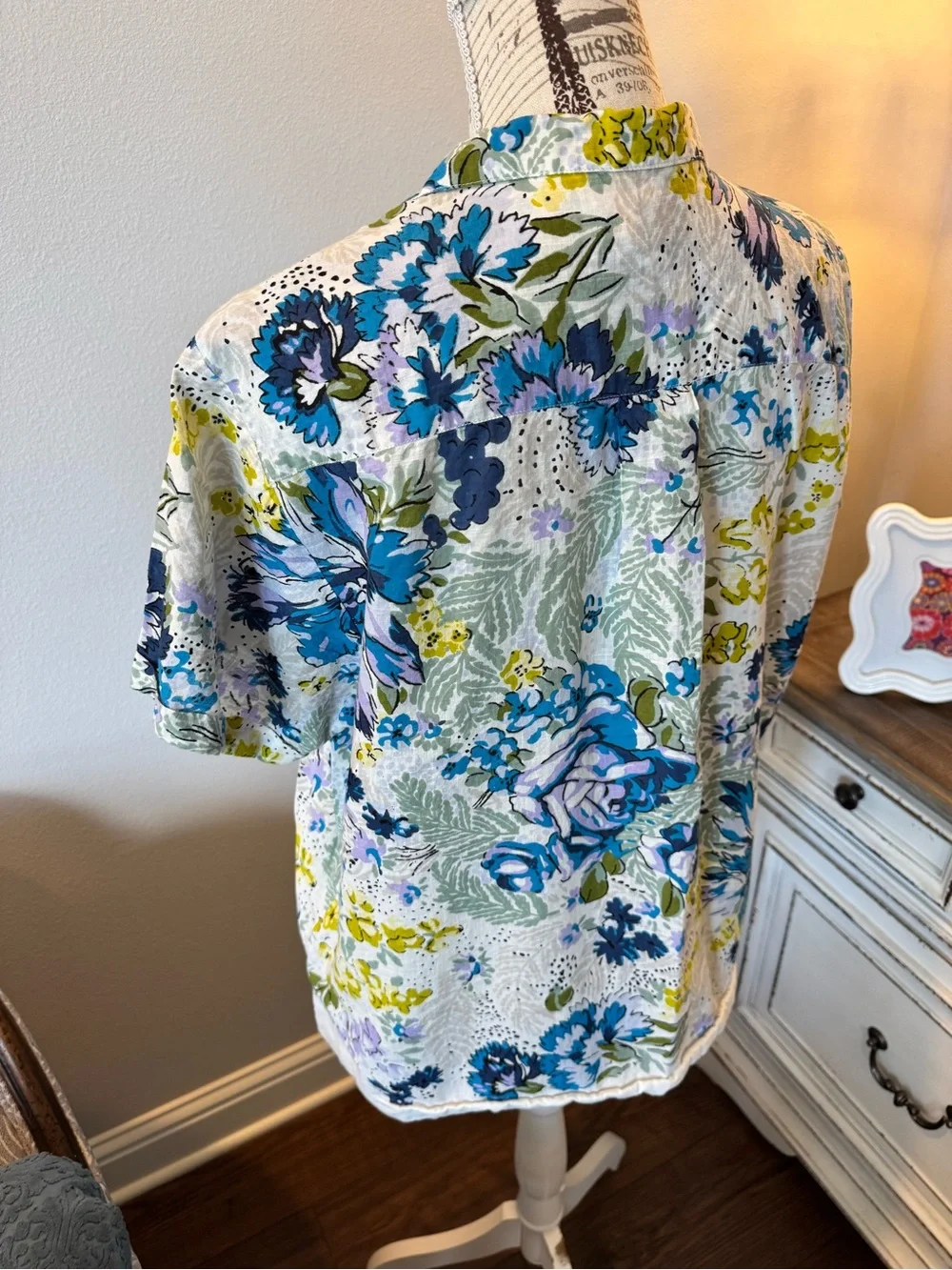 Anthropology Linen Top